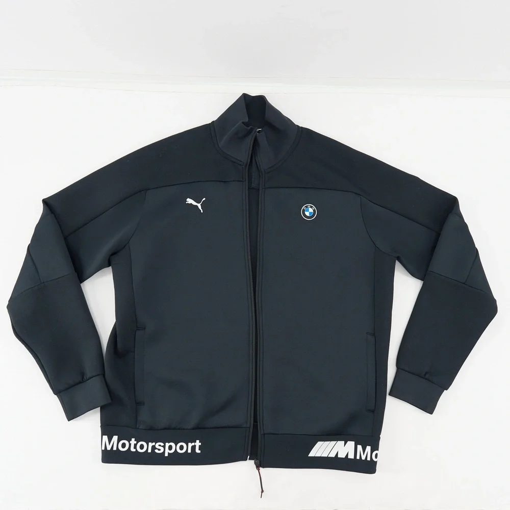 MENS PUMA BMW MMS LIFE ZIP-UP SWEAT JACKET - Picture 1 of 12